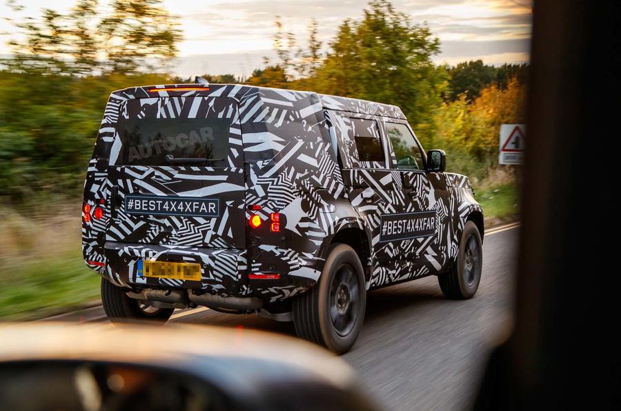 Новый Land Rover Defender 2020